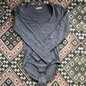 Madewell Scoopneck Long Sleeve Bodysuit
